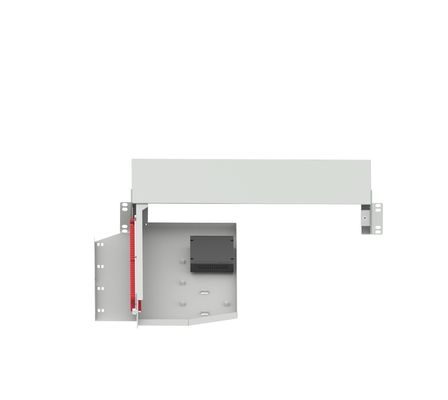 19-Zoll FC UPC Swing Fiber Optic Patchpanel Sub-ODF für Netzwerk-Fiber-Optische Splitter