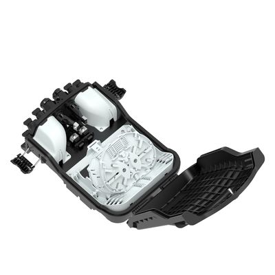 FTTH-Netzwerk 8-Core Outdoor-Optik-Terminal Glasfaserverteilfach mit PC ABS-Material
