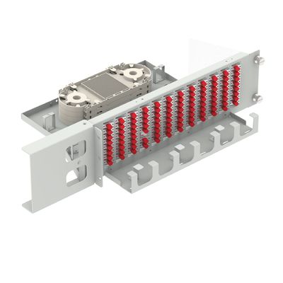 19 Zoll Glasfaserausrüstung-UPC Typ 96-Kerne Schwingoptische Patchpanel für Netzwerk-ODN