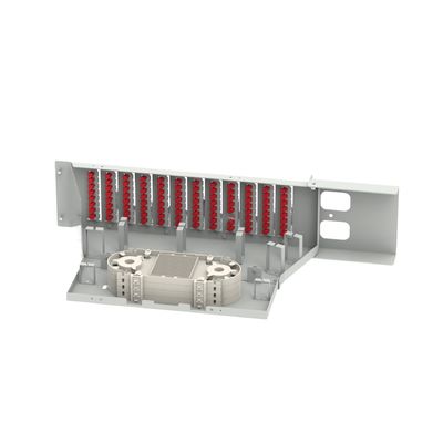 19 Zoll Glasfaserausrüstung-UPC Typ 96-Kerne Schwingoptische Patchpanel für Netzwerk-ODN