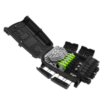 Außendimension 378*255*116 16 Kerne Glasfaserabschlussbox IP65 für FTTH FTTX