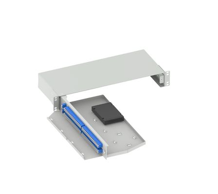 19 Zoll Swing-Typ SC UPC Glasfasersplitter für Netzwerk FTTH Glasfaser Patchpanel
