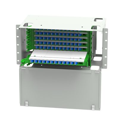 LC Typ 96 Ports Fiber Patch Panel für die FTTH-Verteilung im Rechenzentrum ODF