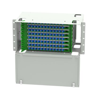 LC Typ 96 Ports Fiber Patch Panel für die FTTH-Verteilung im Rechenzentrum ODF