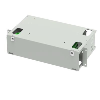 Glasfaserausrüstung 48 Port LC-Typ Suboptischer Verteilerrahmen für ODN-Netzwerke