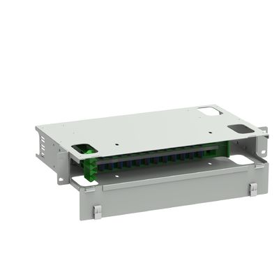 24 Port SC-Typ Glasfaserverteilung Patchpanel Ausrüstung für Ihre Netzwerkbedürfnisse
