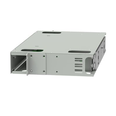 24 Port-Optische Glasfaser-Verteilpatch-Panel E2000 Typ für Netzwerk-ODN und Rechenzentrum