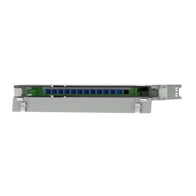 12 Ports LC-Typ Glasfaserverteilpatchpanel für die ODN-Netzwerkinstallation