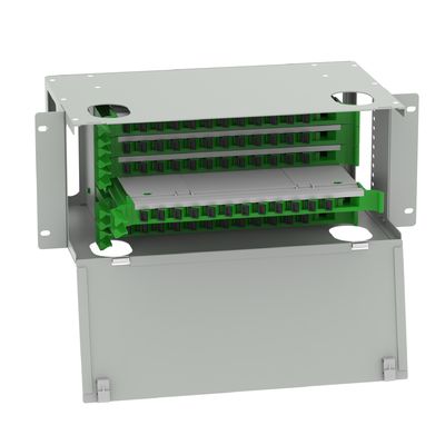 FTTX Suboptischer Verteilrahmen 72-Port SC-Typ Glasfaser-Patchpanel für den Vertrieb