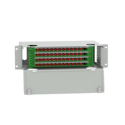 Datenzentrum muss ein 48-Port-FC-Typ Glasfaserverteilungsplatchpanel mit und 5 haben