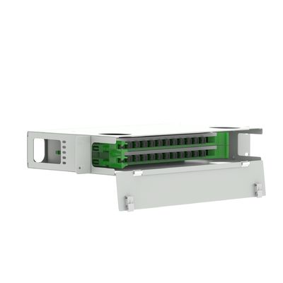 Datenzentrum optische Verteilungseinheit 24 Port SC-Typ Fiber Patch Panel mit 5 Zeit