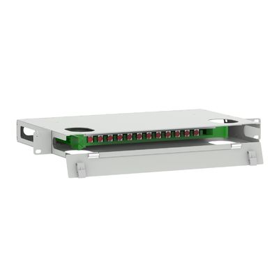 FTTX Datenzentrum FC Typ 12 Port Glasfaserverteilung Patchpanel für Leistung