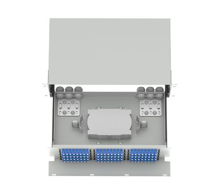Datenzentrum LC Typ 192 Ports Glasfaserverteilung Patchpanel Glasfaserausrüstung WITZ