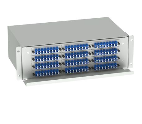 Datenzentrum LC Typ 192 Ports Glasfaserverteilung Patchpanel Glasfaserausrüstung WITZ