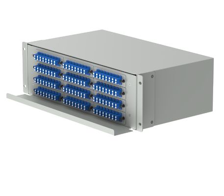 Datenzentrum LC Typ 192 Ports Glasfaserverteilung Patchpanel Glasfaserausrüstung WITZ