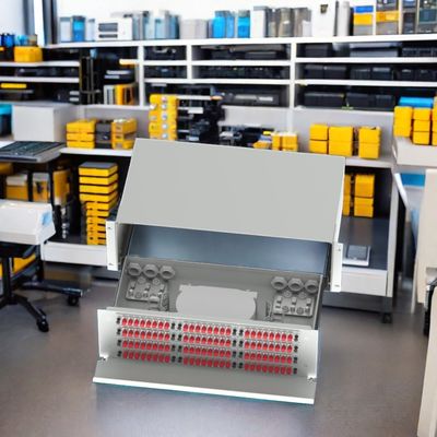 FC Typ 96 Ports Glasfaserverteilpatchpanel für das Netzwerk im FTTX-Rechenzentrum