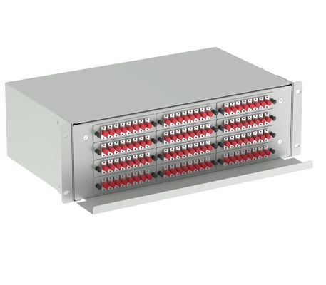 FC Typ 96 Ports Glasfaserverteilpatchpanel für das Netzwerk im FTTX-Rechenzentrum