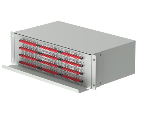 FC Typ 96 Ports Glasfaserverteilpatchpanel für das Netzwerk im FTTX-Rechenzentrum