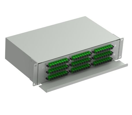 SC UPC Connector Glasfaserverteilpatchpanel für FTTH-Netzwerk im Rechenzentrum