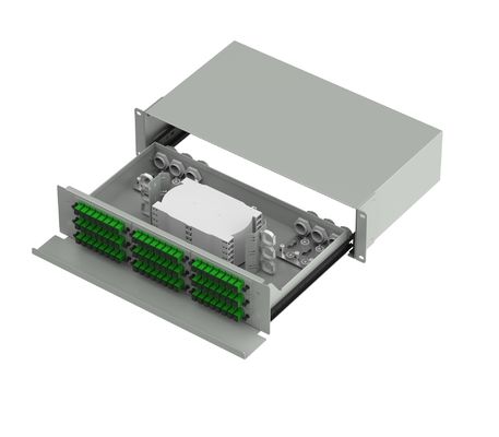 SC UPC Connector Glasfaserverteilpatchpanel für FTTH-Netzwerk im Rechenzentrum