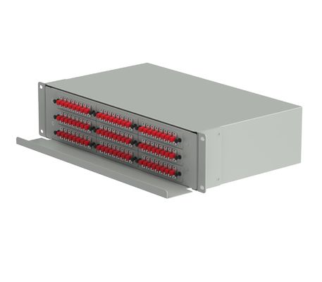FC Typ 72 Ports Glasfaserverteilpatchpanel für FTTX im erweiterten ODN-Netzwerk