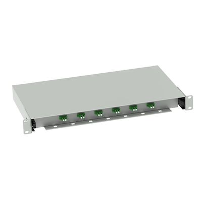 FTTX Suboptischer Verteilerrahmen Glasfaserpatchpanel mit LC-Konnektoren