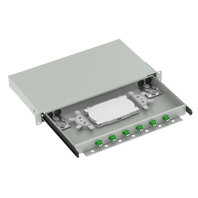FTTX Suboptischer Verteilerrahmen Glasfaserpatchpanel mit LC-Konnektoren