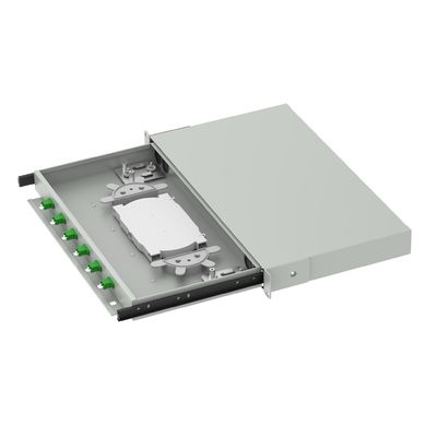 FTTX Suboptischer Verteilerrahmen Glasfaserpatchpanel mit LC-Konnektoren