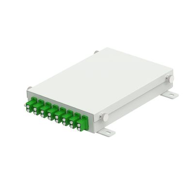 8 Kerne Glasfaser-Terminalbox für Netzwerk- und FTTH-Verteilung in kaltgewalztem Stahl