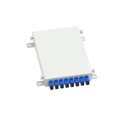 5 Glasfaser-Terminalbox für -Made SC UPC Typ 8 Kerne Netzwerk FTTH/FTTX-Verteilung