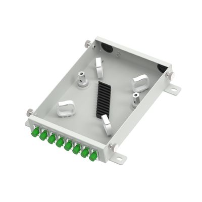 8 Kerne Glasfaser-FTTH-Terminalbox aus Aluminium für Netzwerk und Vertrieb
