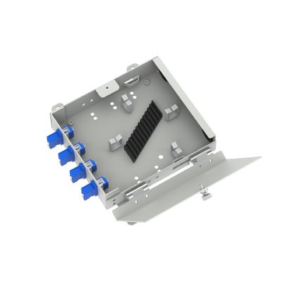 ODN-Netzwerk FTTH Glasfaserverteilfach mit 4 Kernen LC APC-Typ