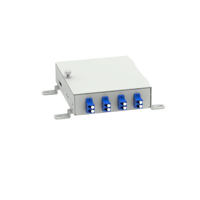 ODN-Netzwerk FTTH Glasfaserverteilfach mit 4 Kernen LC APC-Typ