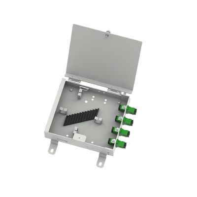 ODN-Netzwerk SC APC Typ 4 Kerne Glasfaser FTTH-Terminalbox für FTTX-Distribution