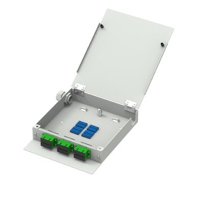 FTTX Direct 12 Cores SC APC Typ Glasfaser FTTH-Terminalbox für die Netzwerkinfrastruktur