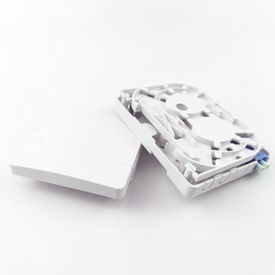 FTTH-Netzwerk Inneninstallation 2 Kerne Glasfaser-Gesichtsplatten-Steckdosen-Panel mit 5-