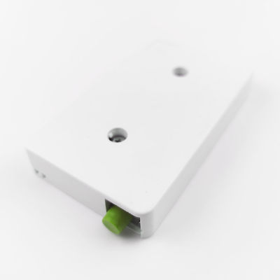 Wandmontierte 2-Kerne FC APC Plastikfaseroptische Gesichtsplatte Steckdose für Innenräume