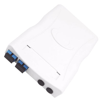 2 Kerne UPC-Plastikfaseroptische Fassettplatte Steckdosenplatte für Wandmontage