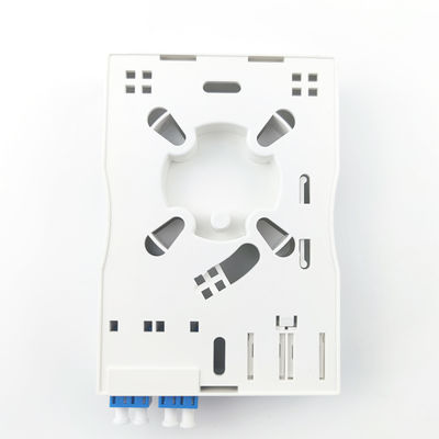 2 Kerne Glasfaser-Steckdose-Panel Wand montiert für Indoor FTTH-Netzwerk Anwendung