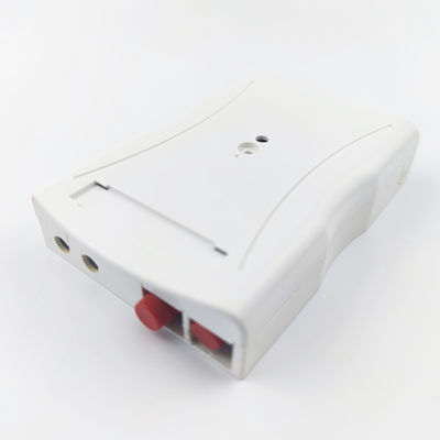 Graue FC/UPC-Plastikfaseroptische Steckdose 2 Kerne für Indoor FTTH-Netzwerke