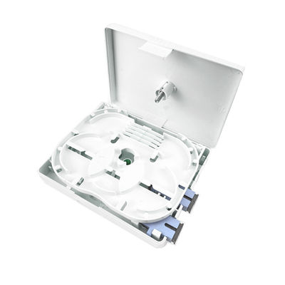 Netzwerk Grau 2 Kerne UPC Kunststofffaseroptische Gesichtsplatte Steckdose SC für Innenräume