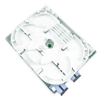 Netzwerk Grau 2 Kerne UPC Kunststofffaseroptische Gesichtsplatte Steckdose SC für Innenräume