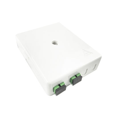 SC APC Plastikfaseroptische Steckdose 2 Kerne für Innen- und FTTH-Netzwerke