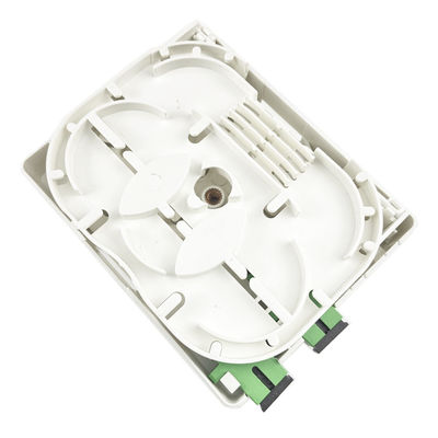 SC APC Plastikfaseroptische Steckdose 2 Kerne für Innen- und FTTH-Netzwerke