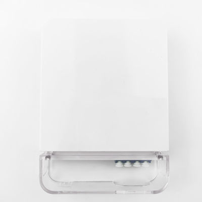 2 Kerne LC/UPC Plastikfaseroptische Gesichtsplatte Steckdose-Panel für Innenräume im FTTH-Netzwerk