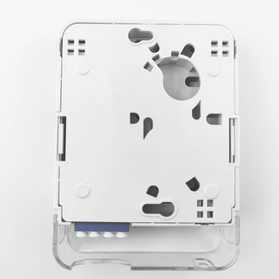 2 Kerne LC/UPC Plastikfaseroptische Gesichtsplatte Steckdose-Panel für Innenräume im FTTH-Netzwerk