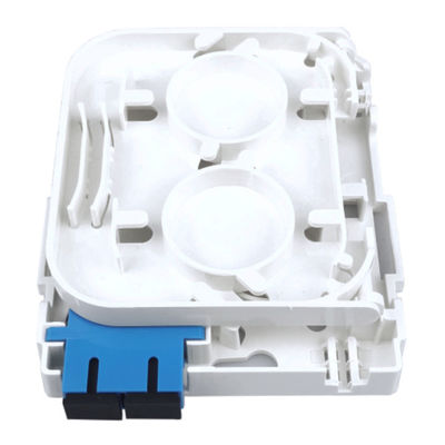 SC UPC Plastikfaseroptische Gesichtsplatten-Steckplatte für die Installation von FTTH-Netzwerken im Innenbereich