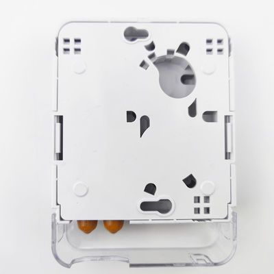 FTTH-Netzwerk Innenraum APC Kunststofffaseroptische Gesichtsplatte Steckdose 2 Kerne ST mit 5