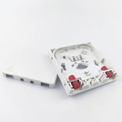 114*85*21mm FC/UPC Kunststofffaseroptische Gesichtsplatte Steckdosenplatte für Indoor-Netzwerk FTTH