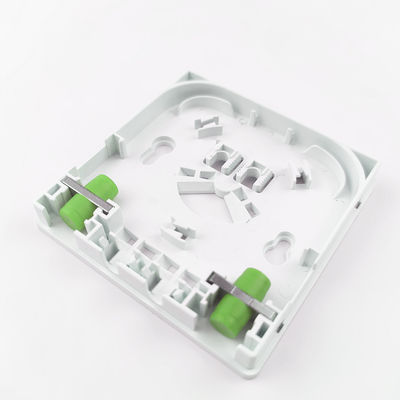 Glasfaser-Socket-Panel für FTTH-Netzwerk Innenraum 2 Kerne FC APC Kunststoff-Panel direkt